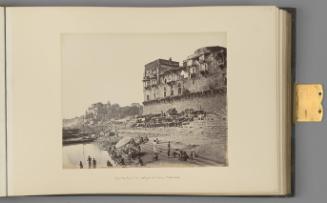 [Benares; Raja Jey Singh's Observatory, and Dasaswa Medh Ghat]   from Indian Architecture and Scenery, Vol. 1