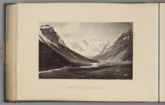 [View from Karkuti showing the Dumbar Peak - 18,937 feet elevation]   from Himalayas