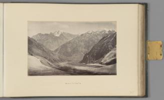 View from the Neela Pass   from Himalayas