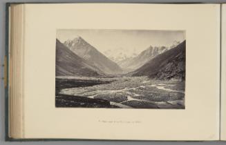 The Buspa and Snowy Mountains, from Nithal   from Himalayas