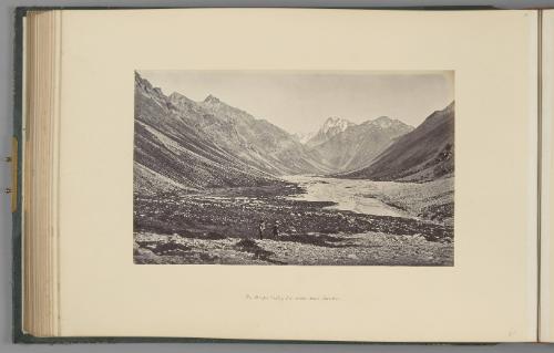 The Buspa Valley, four miles above Sancha   from Himalayas