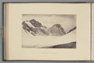 View at the top of the Manirung Pass   from Himalayas