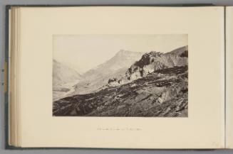 Distant view of Dunkar and the Spiti Valley   from Himalayas