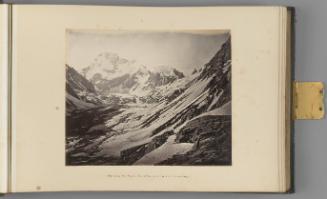 [View from the Hamta Pass taken at sunrise on a cloudless morning]   from Himalayas