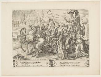 The Triumph of Pride  Plate 3 from The Vicissitudes of Human Things: Circulus Vicissitudines Rerum Humanorum