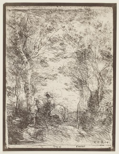 Le Petit Cavalier sous bois