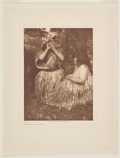 Shaman and Patient from the volume The North American Indian