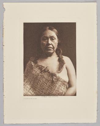 A Clayoquot Woman from the volume The North American Indian