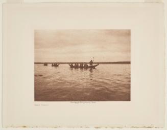 Haida Canoes from the volume The North American Indian