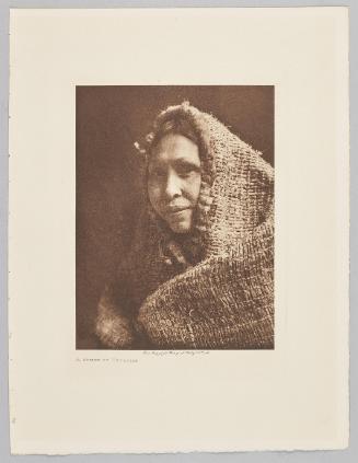 A Woman of Hesquiat from the volume The North American Indian