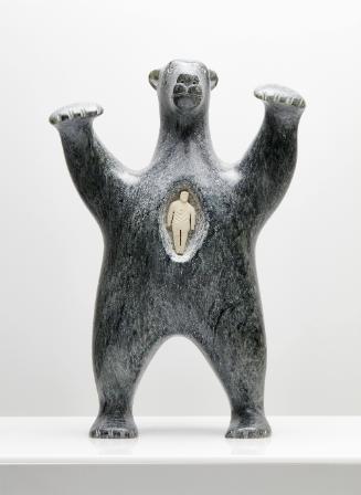 Spirit Bear Possessing a Man's Soul