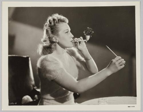 Woman Blowing Bubble