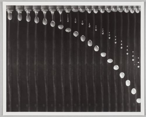 Waterdrop Series, 1986 signed