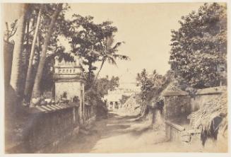 Trichinopoly. Musid of Nutter Owleah, from the Head of the Lane Leading to it