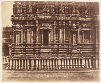 Tanjore. Great Pagoda, South Facade of Small Chapel (Subrahmanya Swami's Temple)