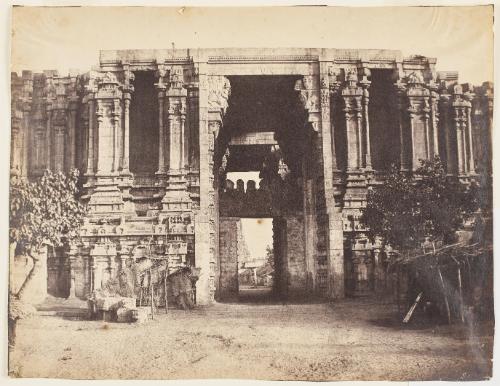 Seeringham. Gateway from Outside of (Great) Pagoda; (Being an Unfinished Gopurum)
