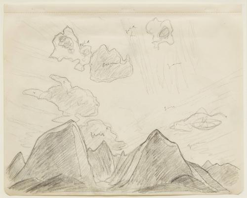 Rocky Mountain Drawing 9 - 24