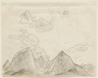 Rocky Mountain Drawing 9 - 24