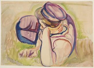 Navy Trainee Resting