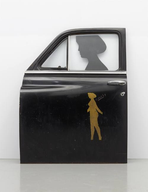 Walking Woman/Car Door