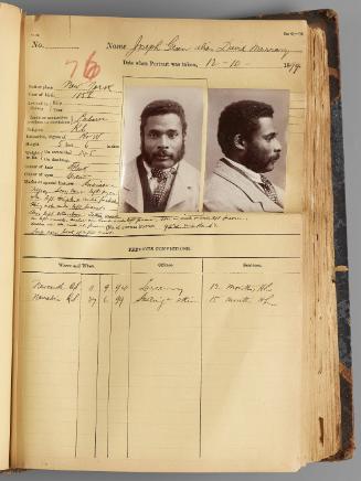 Page 76 of The Goulburn Gaol Records 1899-1923: Book 2: Bound records of convicts