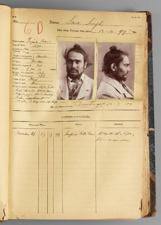 Page 60 of The Goulburn Gaol Records 1899-1923: Book 2: Bound records of convicts