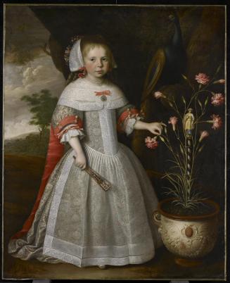 Portrait of a Young Girl with Carnations