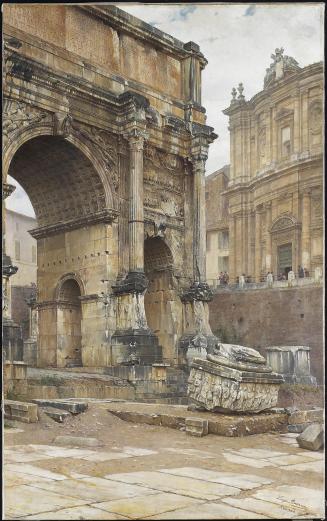 The Arch of Septimius Severus, Rome